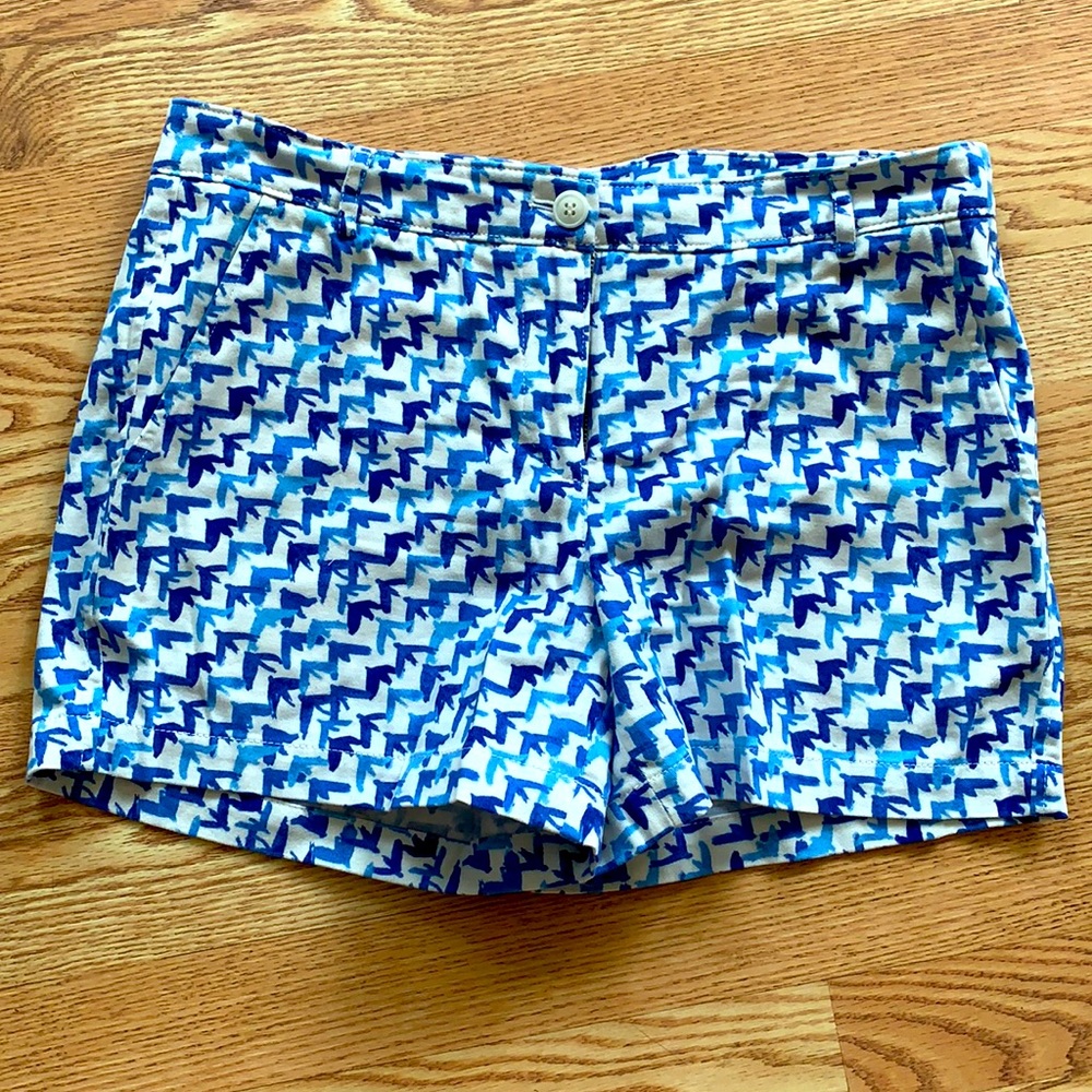 LL Bean signature bird patterned shorts